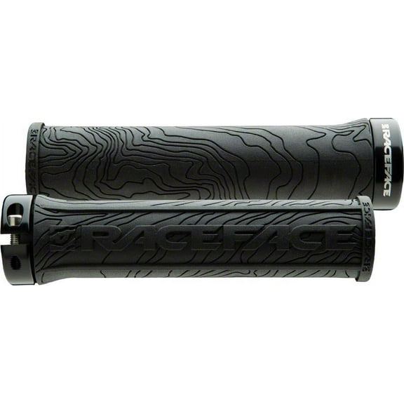 Race Face Half Nelson Grips Single Lock Black