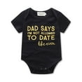 thumbnail image 4 of Ierhent Baby Girl Clothes Baby Girl Long Sleeve Bodysuit(Black,100), 4 of 6