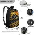 thumbnail image 5 of Uourmeti Monster Truck Spacious Interior School Bag for Shopping Outdoor, Practical Smooth Zippers School Backpack Personalized Student Bookbag, 5 of 6