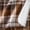 Brown Basket Plaid, variant on Better Homes & Gardens Brown Plaid Faux Wool Reverse to Faux Fur Oversized Throw, 50" x 72"