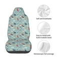 thumbnail image 4 of Lsque Animal Dog Pattern Car Seat Covers for Front Seats , Waterproof Seat Covers for Cars, Sporty Front Seat Covers,Car Seat Cover Protector Front Seats, 4 of 5
