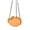 ZB Orange, variant on Hanging Bird Bath for Outside, 16 Inch Metal BirdBath Bowl, Hummingbird Hanging Bird Feeder for Outdoor Garden Yard Patio Decor