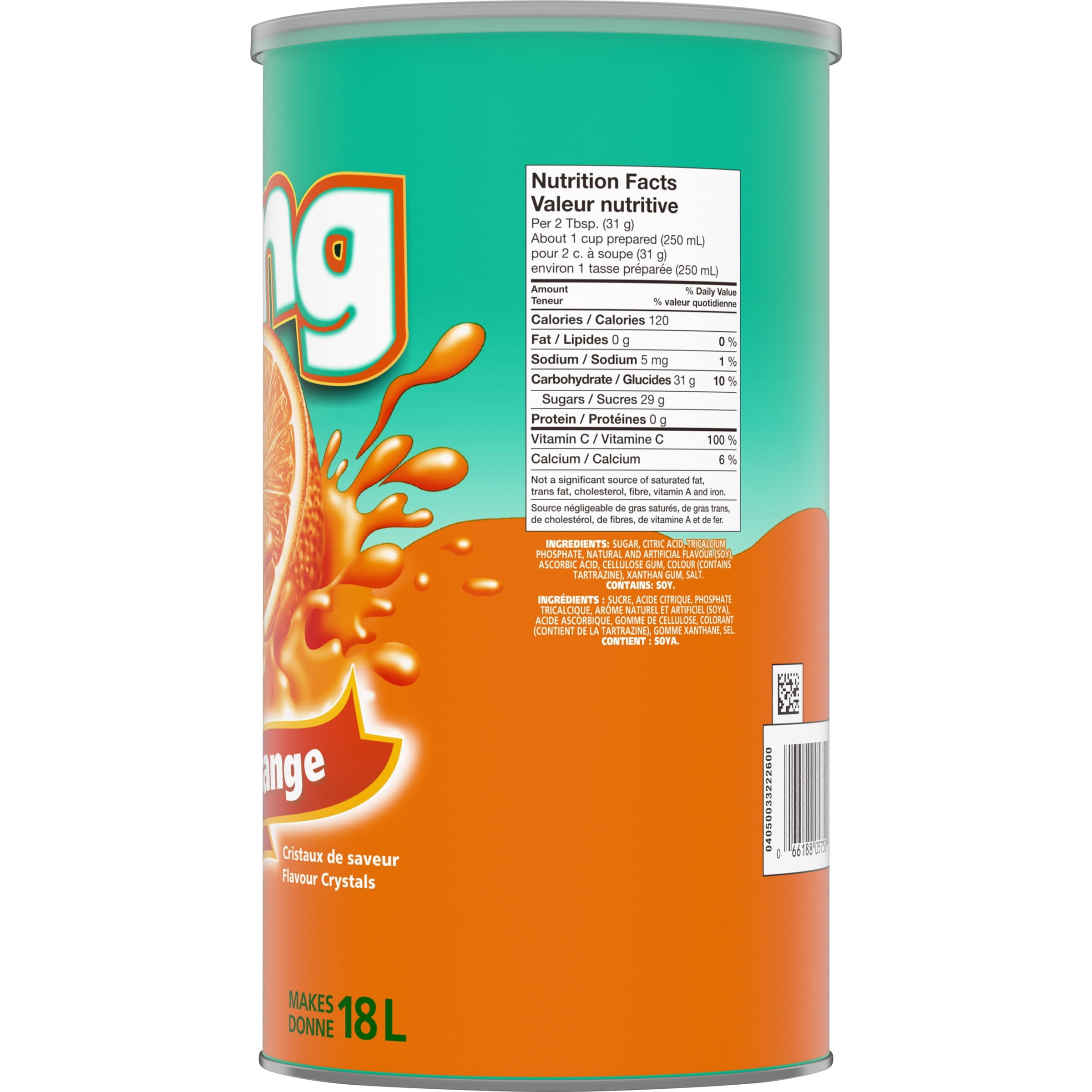 Tang Orange Drink Mix