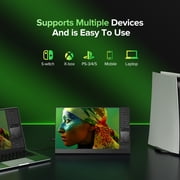 15.6 Inch 1080P IPS HDR Portable Monitor Laptop Screen Extender W/ HDMI USB-C