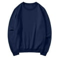 thumbnail image 7 of Dwellite Womens Sweatshirts Oversized Crewneck Y2K Hoodies Fall Fashion 2025 Teen Girls Clothes Cute Winter Pullover Sweater Navy M, 7 of 7