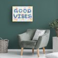 thumbnail image 2 of Canvas Wall Art - Dean Russo 'Good Vibes' Wall Art for Living Room, Bedroom, or Office Décor by Trademark Fine Art - 47 x 35 Inches, 2 of 4