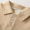 thumbnail image 6 of Boys Polo Shirts Short Sleeve Shirt Boys Color Block Shirts Boys Spring Shirt for Boys 5-6 Years, 6 of 9