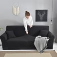 thumbnail image 3 of Waterproof Elastic Dustproof Slipcover Sofa Cover Cushion Protector (For Loveseat), 3 of 8