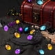 thumbnail image 5 of 10 anillos de araña de plástico para Halloween, gemas, juguetes, decoraciones para fiestas de Halloween., 5 of 13