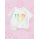 thumbnail image 1 of Girls' Casual Cotton T-Shirt | Colorful Heart Print | Round Neck, Short Sleeve | Multi-Color Graphic Tee for Spring/Summer | Machine Washable | Ideal for Everyday & Outdoor Activities, Everyday Girls, 1 of 7