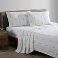 thumbnail image 4 of Eddie Bauer Deer Lodge Twin Flannel Sheet Set, Beige, 4 of 4