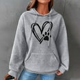 thumbnail image 2 of Hoodies Woman Autumn Winter Hoodie Sweatshirt Pullover Tops Long Sleeved Comfortable, 2 of 5