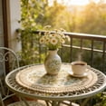 thumbnail image 6 of Round Vintage Floral Placemat with Gold Embroidery (Set of 2), Luxurious Floral&nbsp;, 2026 New Limited-time Offer Under 10 Dollars, 6 of 6