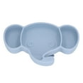 thumbnail image 1 of Placa De Succión De Elefante, Placa De Succión De Bebé Con Forma De Elefante Material De Silicona Fácil De Limpiar, Seguro E Inodoro Para Más De 6 Meses Para El Hogar, 1 of 8
