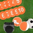 thumbnail image 6 of GARENDE 10x Numbered Floor Spoting Markers for Court Floor Indoor Outdoor Basketball Orange, 6 of 9