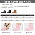 thumbnail image 6 of Dream Apparel Waterproof Rain Shoe Covers for Women Men, Non-Slip Reusable Boot Covers Foldable Rainproof Over Shoes Galoshes, 6 of 6