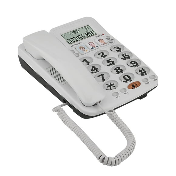 Corded Telephone, Landline Telephone, Speed Dial Clear Sound With Caller ID Function With Speakerphone For