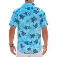 thumbnail image 2 of sogami Mens Short Sleeve Hawaiian Shirt Printed Aloha Summer Beach Shirts, 2 of 6