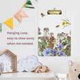 thumbnail image 7 of Coolnut Herb Wild Flower Clipboard, Acrylic Standard A4 Letter Size Clip Board with Low Profile Clip for Office, Classroom, Doctor, Nurse and Teacher, 12.5"x9", 7 of 7