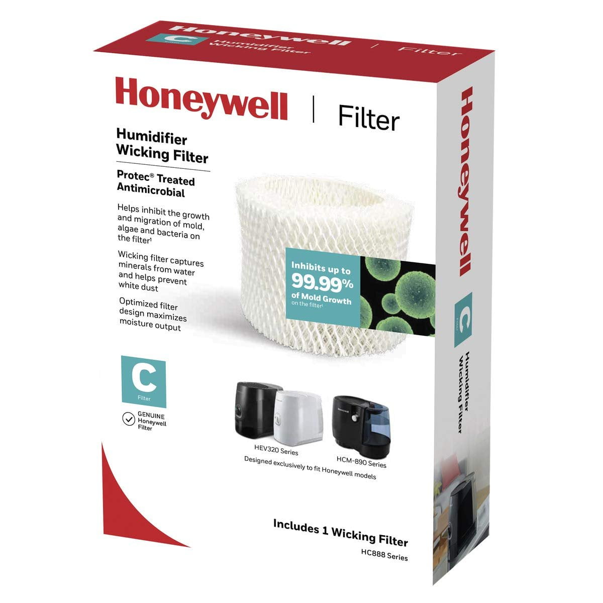 5 Filter Models Wicking Filter for Honeywell Humidifiers Replacement Wick 