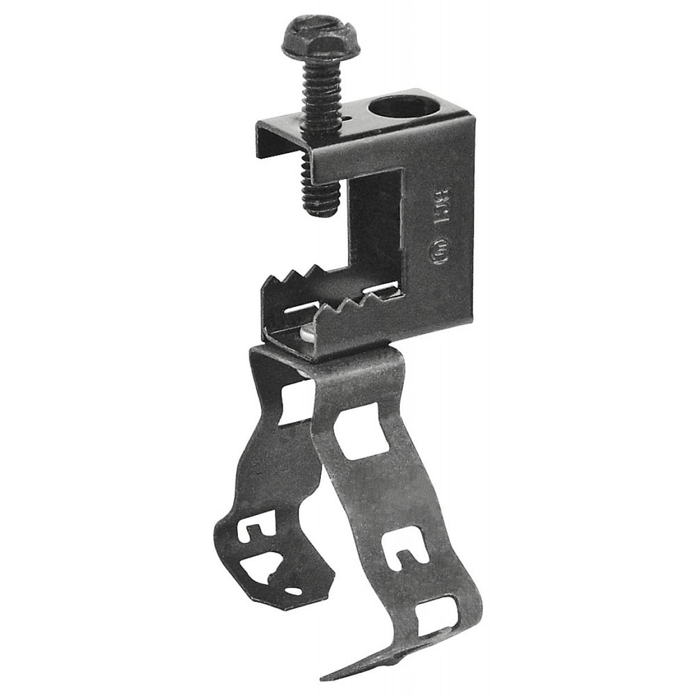 10 Pcs, Snap Lock Conduit Hanger w/Beam Clamp, Top Mount, for 1/2 Or 3/