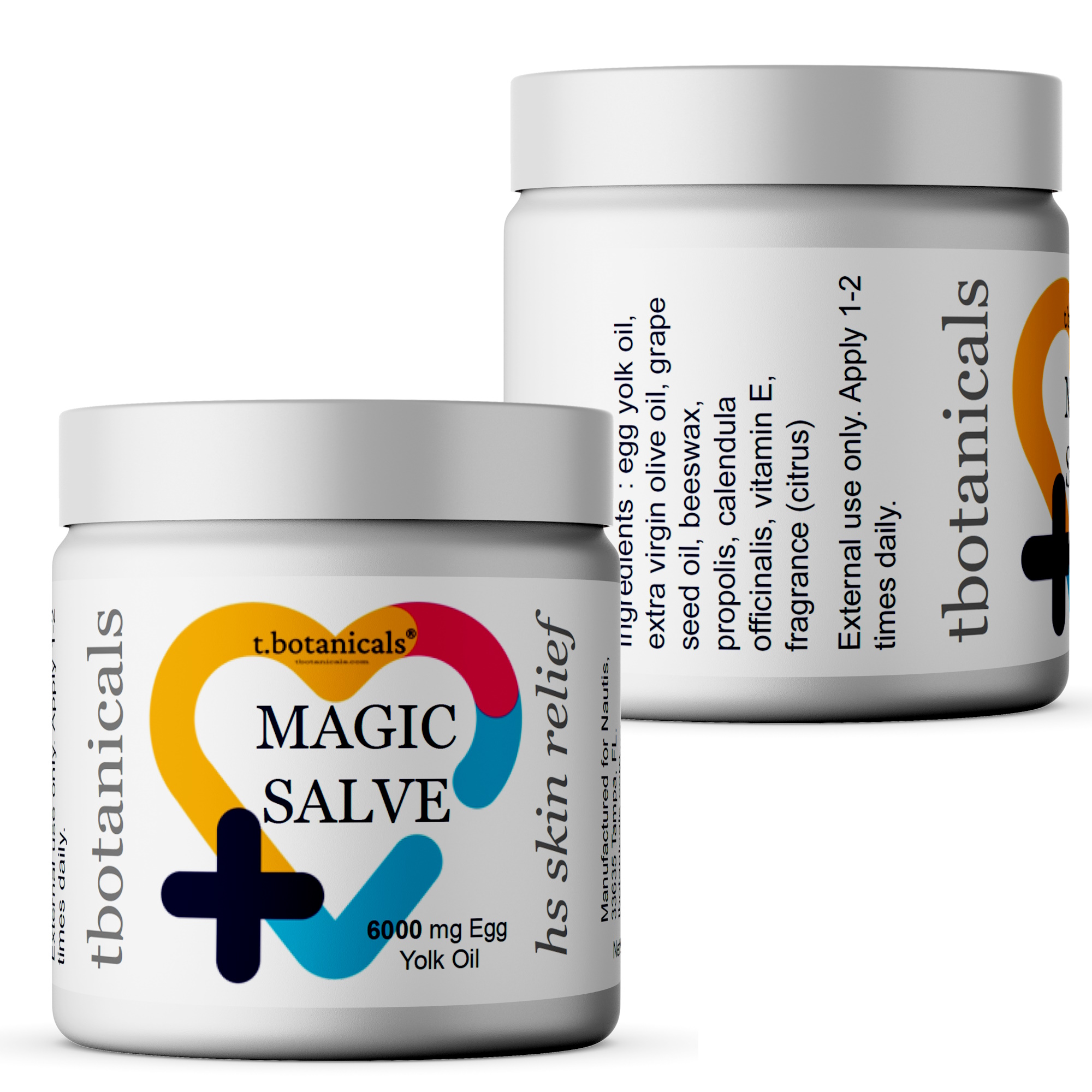 Magic Salve 6000 mg with Egg Yolk Oil, Advanced Relief made in the USA