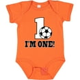 thumbnail image 3 of Inktastic First Birthday Soccer 1 Year Old Boys or Girls Baby Bodysuit, 3 of 5