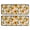 Sunflower and Daisy Pink Pattern, variant on Sunflower and Daisy Pink Pattern Anti Fatigue Kitchen Rugs Set Of 2, Non Slip Washable Decorative Floor Mats for Sink Laundry and Home Use, 17"x47"