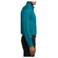 thumbnail image 3 of Mens Tall Long Sleeve Cotton/Polyester Easy Care Shirt Teal Green 2X-Large Tall, 3 of 6