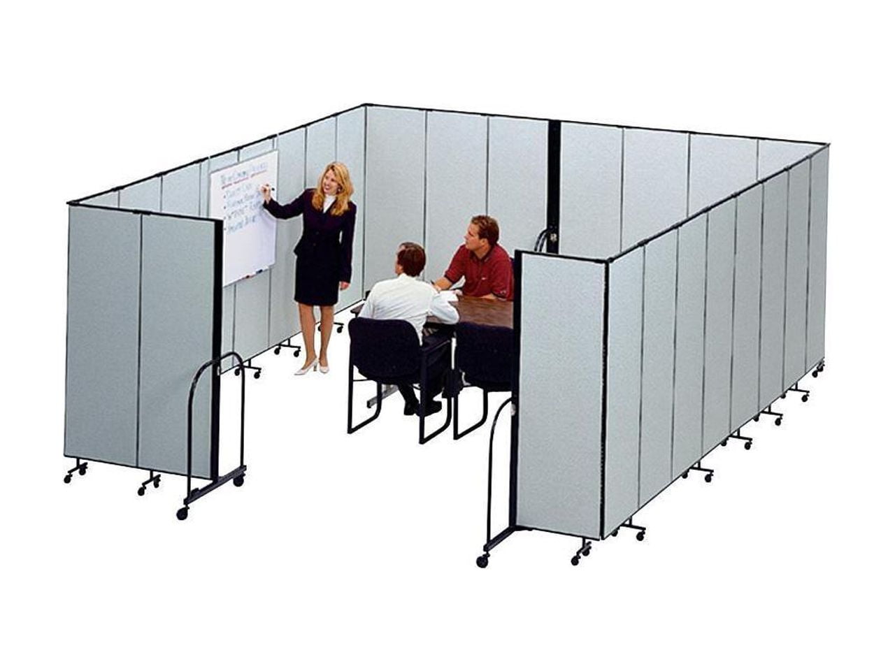 Clear Acrylic Room Divider - 1 Panel Screenflex