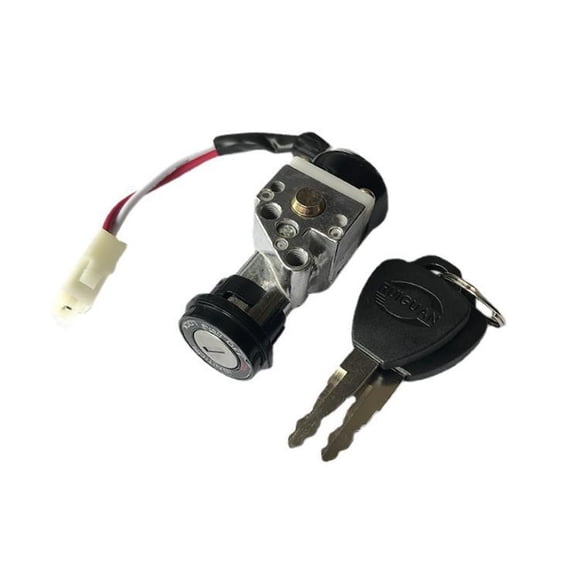 Núcleo de bloqueo compacto con interruptor de llave y 2 llaves para bicicletas