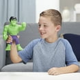 thumbnail image 4 of Marvel: Superhero Adventures Hulk Kids Toy Action Figure for Boys and Girls (10"), 4 of 13