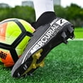 ailishabroy Soccer Shoes for Big Boy Fg/Ag Hightop Spikes Football