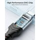 thumbnail image 3 of Cable USB C a conector auxiliar de audio de 3,5 mm JSAUX para iPhone, color verde, 3 of 7
