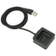 thumbnail image 3 of Cargador USB de repuesto de 5 V y 500 mA para reloj inteligente de fitness Fitbit Blaze de 1 m/3,3 pies de largo, color negro, 3 of 5