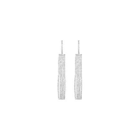 DESIGNICE 2026 New Earrings Sparkling Diamonds Aretes De Mujer Tassel Elegance Party Perfect Earrings for Women Style6