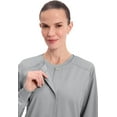 thumbnail image 5 of Cherokee Women's Snap Front Scrub Jacket with 3 Pockets and Knit Cuff - WW340, 5 of 10