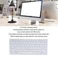 thumbnail image 3 of Clavier, clavier Ultra Fin 78 Touches Argent pour Tablettes, 3 of 8