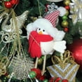 thumbnail image 2 of 9.5" Red and White Standing Bird with Scarf Christmas Tabletop Decor, 2 of 2