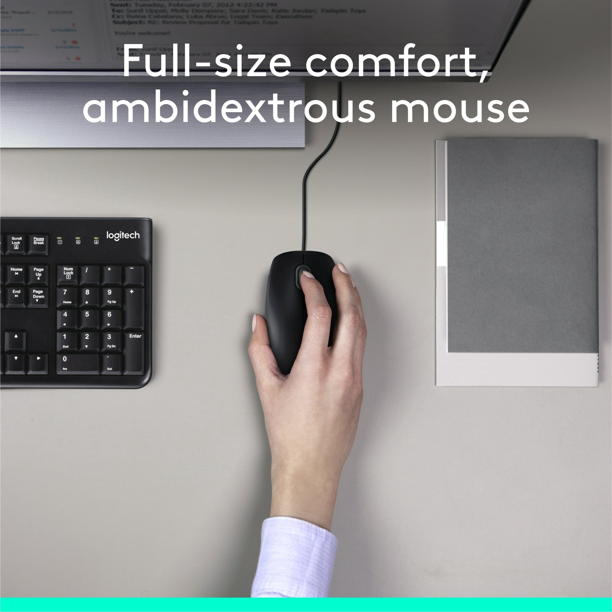 Logitech MK120 Keyboard & Mouse