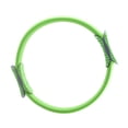 thumbnail image 2 of Anillo de Pilates shamjiam círculo de Pilates ejercitador elástico del muslo Verde, 2 of 8