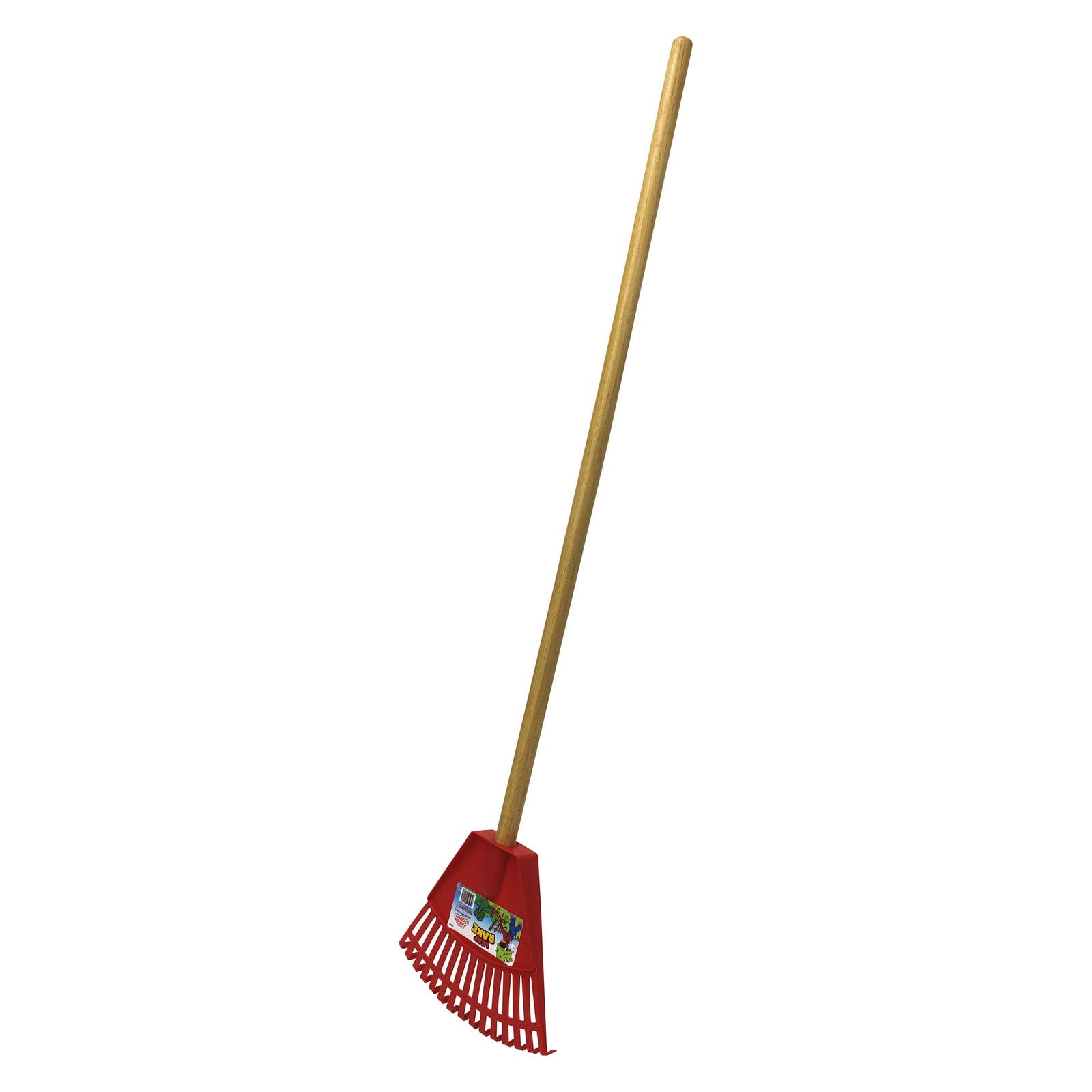 and Yards Superio Adult and Kids Rake Bundle with Hardwood Handle Durable Plastic Collect Loose Debris Among Delicate Plants Lawns 
