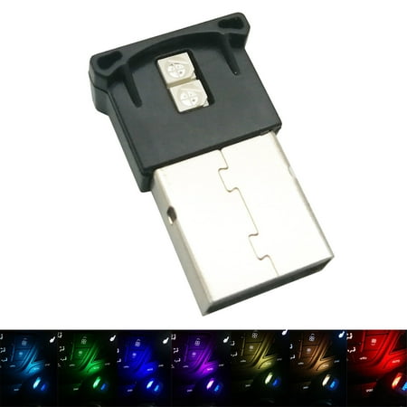 

【JCXAGR】 USB Atmosphere Light LED Breathing Light 8 Color Change Gradient RGB