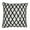 Off-White, variant on Blazing Needles 20-inch Moroccan Patterned Beaded Cotton Throw Pillows-Style:Red beads/Ivory Fabric