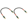 thumbnail image 4 of RCA Cable, RCA To RCA Sound Cable Brass Wire Male To Male For Home Stereo Sound System For TV For Amplifier, 4 of 8