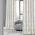 thumbnail image 1 of Sequoia Cream Faux Silk Jacquard Curtain (1 Panel), Sequoia Cream, 50W X 84L, 1 of 6