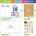 thumbnail image 6 of 16th Birthday Card, 16th Birthday Decorations for Girls Boys, 16 Year Old Birthday Card Gifts for Son Daughter Him Her, Back In 2010 Card, 16 Year Old Birthday Gift with Envelope, 6 of 8