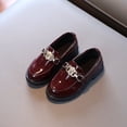 thumbnail image 4 of Zapatos individuales de primavera para niños y niñas, zapatos de cuero para niñas, zapatos de princesa de suela blanda para estudiantes, 4 of 5