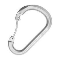 Kong Kong Paddle Carabiners - Lightweight Wire Gate Polished Carabiners for Paddling Adventures