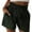 Green, variant on Charmgo Womens Shorts Casual Women Tie Waist 2025 Summer Casual Spandex Solid Shorts Bike Shorts Women Summer Shorts for Women Coffee L